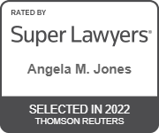 Rated By Super Lawyers | Angela M. Jones | Selected In 2022 | Thomson Reuters